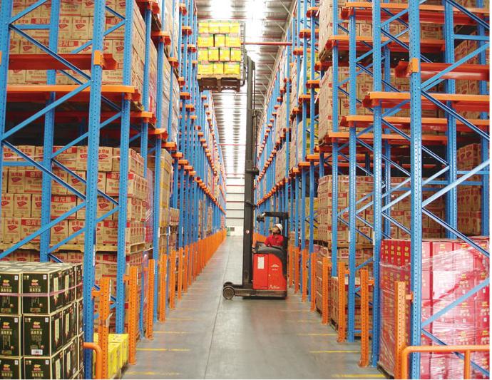 貫通式（shì）貨架